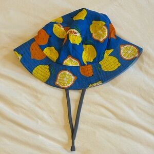 Colorful Fruit Print Bucket Hat